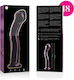 Ibiza Γυάλινο Dildo Ροζ 18.5cm