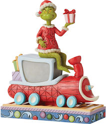 Enesco Plastic Red Train Grinch on Train