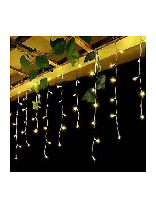 Λαμπάκια LED 3μ. x 50εκ. Θερμό Λευκό τύπου Κουρτίνα