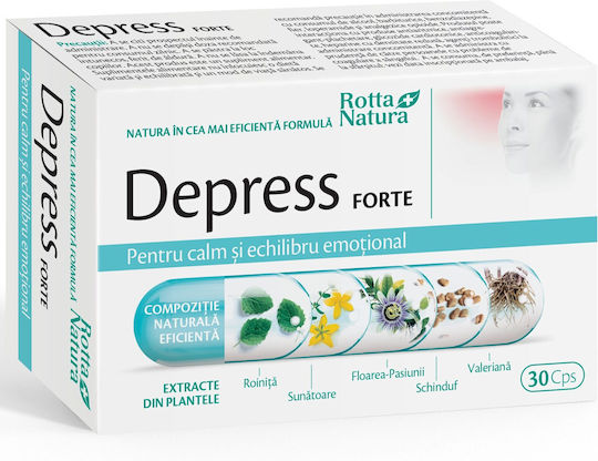 Rotta Natura 120mg Supliment Pentru Stres Și Somn 30 Capsule