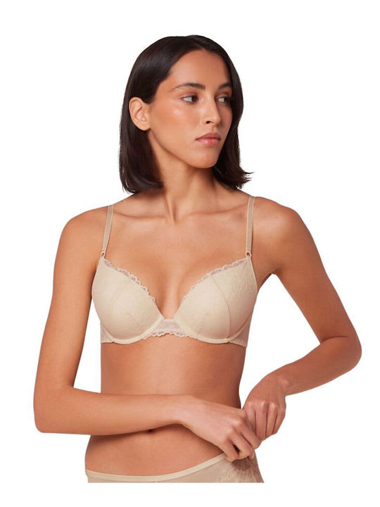 Spotlight Whu Push Up Bra Underwire Graphite