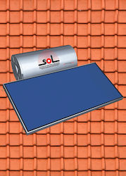 SOL-Violaris EnergyPro Solar-Warmwasserbereiter 120Es Glas Doppelte Energie 2qm Horizontal Niedrige Höhe Dachziegel Auswahl