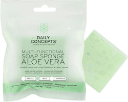 Daily Concepts Multifunctional Soap Sponge Aloe Vera Σφουγγάρι 1τμχ Daily Concepts Multifunctional Soap Sponge Aloe Vera Σφουγγάρι 1τμχ