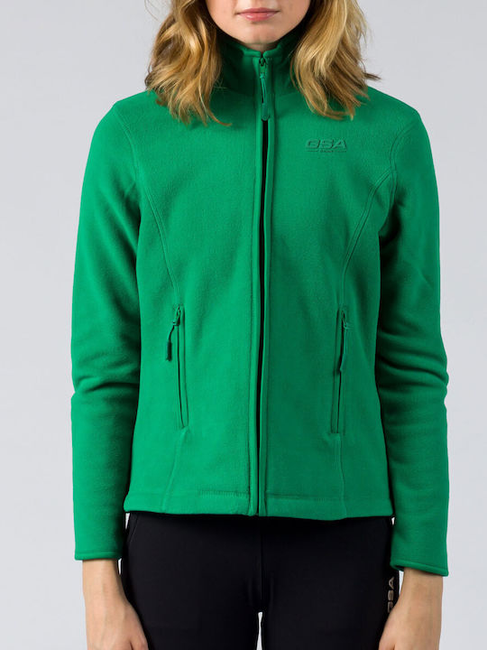 GSA Fleece Damen Jacke green