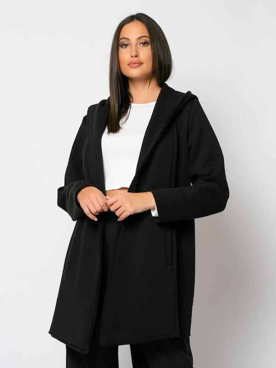 Noobass Damen Jacke Μαύρο