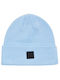 Knitted Beanie Cap Light Blue