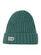 Beanie Unisex Σκούφος Πλεκτός σε Πράσινο χρώμα