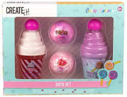 Create it! Σετ Μπάνιου “ζαχαρωτά” Kids Bath Bombs