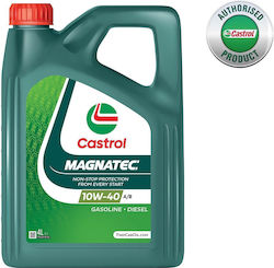 Castrol Ημισυνθετικό Λάδι Αυτοκινήτου Magnatec 10W-40 4lt