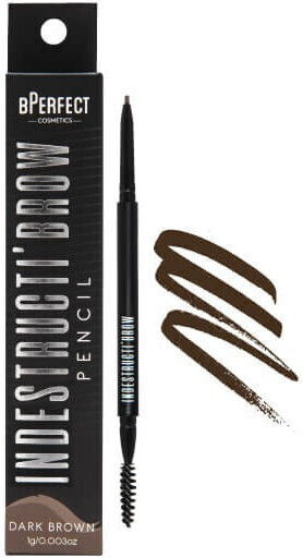 BPerfect Cosmetics Creion Pentru Sprâncene Castaniu Închis 10gr