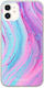Babaco Overprint Abstract Back Cover Silicon Roz (Xiaomi Mi 10T / Mi 10T Pro OnePlus 10T)