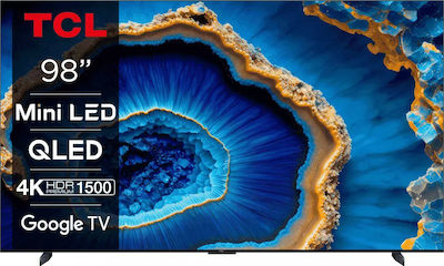TCL Smart Τηλεόραση 98" 4K UHD Mini LED 98C805 HDR (2023)