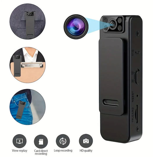 Hidden Camera 1080p with Memory Card Slot and Motion Detector