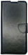 Smart Brieftasche Silikon Magnetisch Schwarz (Realme C55)