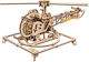 Ugears Holz-Bauspielzeug Mini Hubschrauber für Kinder ab 3+ Jahre alt Jahren