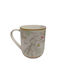 Karvounis Vintage Mug from Porcelain White 380ml