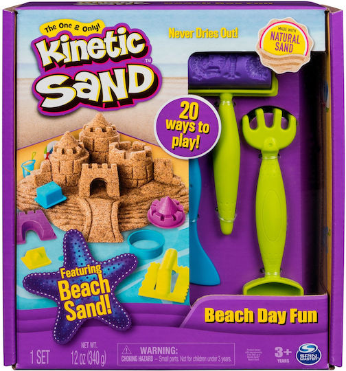 Spin Master Jucărie De Construcții Cu Nisip Kinetic Sand Pentru Copii 3+ Ani