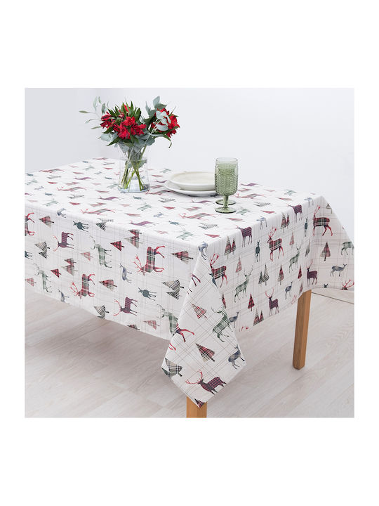 Dimeco Christmas Tablecloth L260xW140cm 1pcs