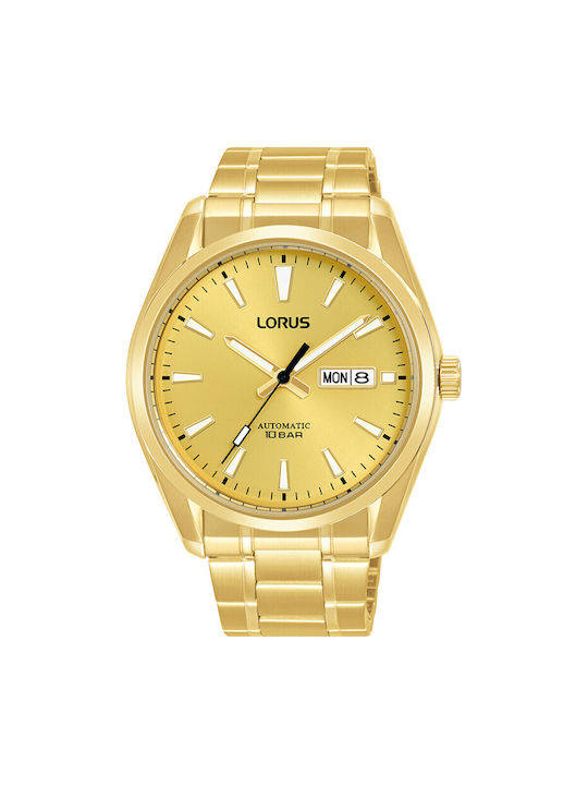 Lorus Uhr Batterie mit Gold Metallarmband