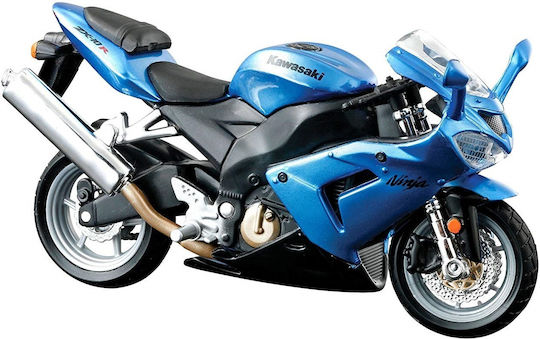 Bburago Μοτοσυκλέτα Kawasaki Ninja ZX-10R - Μπλε 1:18 για 3+ Ετών