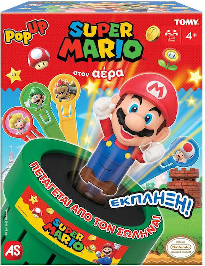 Επιτραπέζιο Παιχνίδι Super Mario Pop Up για 2-4 Παίκτες 4+ Ετών AS