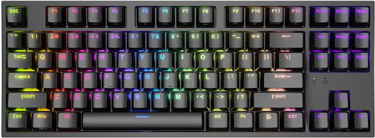 Genesis Thor 404 Gaming Mechanical Keyboard Tenkeyless with Gateron Yellow switches and RGB lighting (English US)