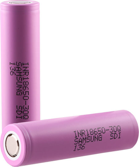 Samsung Wiederaufladbare Batterie 18650 Li-Ion 3000mAh 3.7V 1Stück