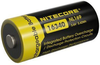 NiteCore Презареждаща батерия RCR123A Ni-MH 950mAh 3.6V 1бр