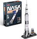 Nasa Apollo Saturn V Rocket Puzzle 3D 136 Pieces