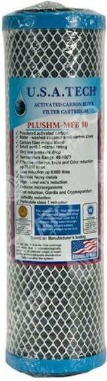 USA Tech Filtru de Apă de Înlocuire pentru Blat din Cărbune Activ 10" Hm-mfb 0.5 μm - micrometru