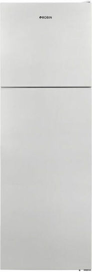 Robin Ψυγείο Δίπορτο 311lt Total NoFrost Υ164.7xΠ60xΒ70εκ. Λευκό RT-445