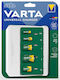 Varta Universal USB Зарядно за батерии Размер в Сребрист цвят