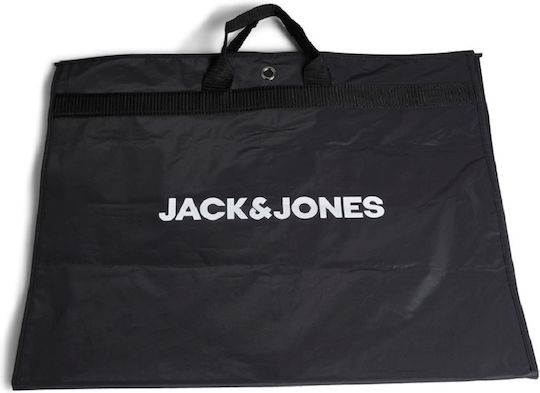 Jack & Jones Υφασμάτινη Κρεμαστή Θήκη Αποθήκευσης Κουστουμιών σε Μαύρο Χρώμα