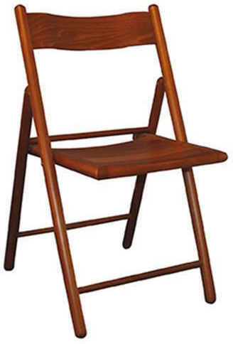 Градински Стол Дървен 189-ev Кафяв 45x50x77см