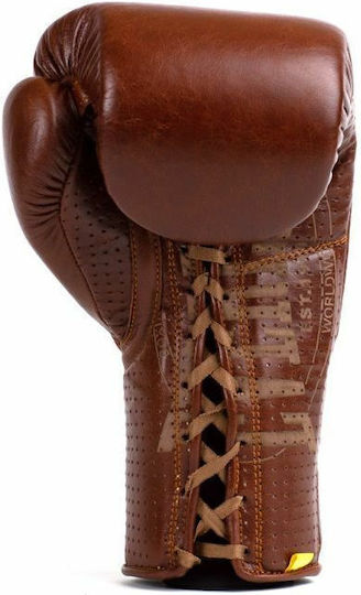 Everlast 1910 Pro Sparring Боксови Ръкавици за Състезание Кафяв