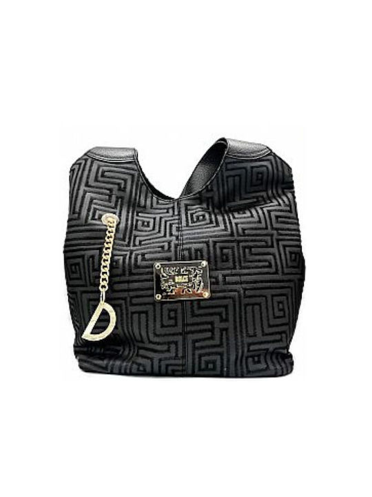 Dolce Damen Tasche Schulter Schwarz