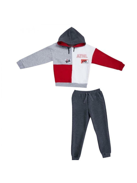 Panolino Kids Sweatpants Set Light Grey 2pcs