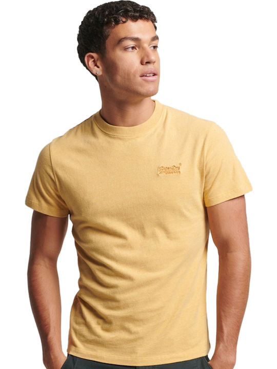 Superdry T-shirt Κίτρινο