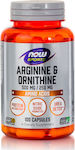 Now Foods Arginine & Ornithine 100 Mützen