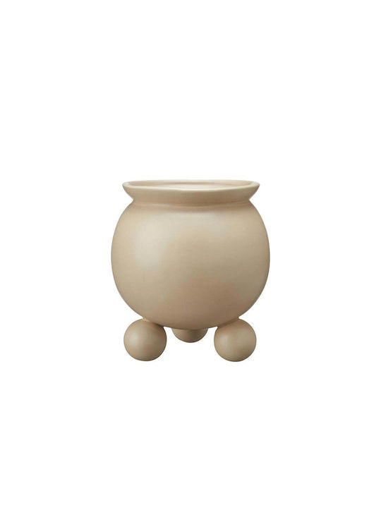 Hintsdeco Pot Beige 20x20x18cm