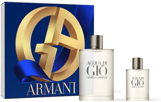 Giorgio Armani Ανδρικό Σετ με Eau de Toilette 2τμχ