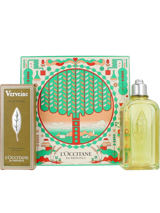L'Occitane Provence Verbena Комплект за Грижа за Почистване на Тялото 2 Бр