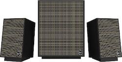 Klipsch Promedia Heritage Ασύρματα Ηχεία Υπολογιστή 2.1 με Bluetooth και Ισχύ 100W σε Μαύρο Χρώμα