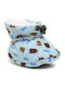 Nuvola Pelle Baby Slippers Blue