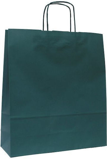 Saul Sadoch Tasche für Geschenke Grün 16x21x8cm. 25Stück