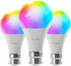 Nanoleaf Смарт крушки LED 9W за фасунга B22 и форма A60 RGB 3бр