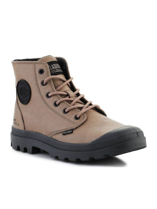Palladium Pampa Ανδρικά Μποτάκια Καφέ