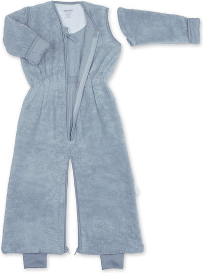 Bemini De toamnă Sac de dormit cu picioare Magic 2 tog Softy Blue