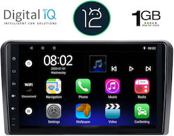 Digital IQ Ηχοσύστημα Αυτοκινήτου για Peugeot 308 Audi A7 2013> (Bluetooth/USB/WiFi/GPS) με Οθόνη Αφής 9"