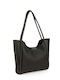 Set Damentasche Tote Handtasche Schwarz